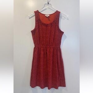 Ann Taylor Loft Red Sleeveless Dress Womens Size‎ Small (1161)